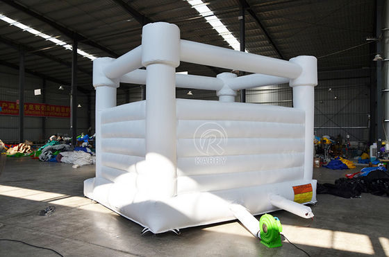 Professioneller OEM-Service Aufblasbares Pink Bounce House für Hochzeiten und Geburtstage