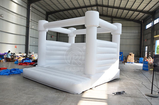 Professioneller OEM-Service Aufblasbares Pink Bounce House für Hochzeiten und Geburtstage