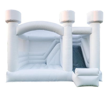 Hochzeitsfeier aufblasbare Sprungburg Combo mit Slide Vermietung Ausrüstung aus PVC