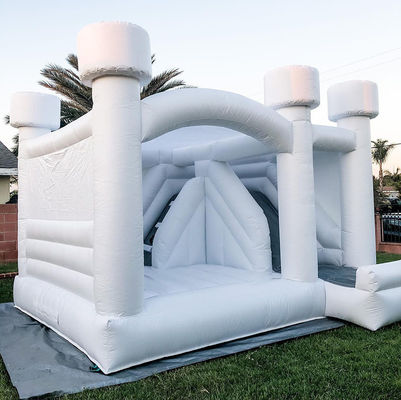 Hochzeitsfeier aufblasbare Sprungburg Combo mit Slide Vermietung Ausrüstung aus PVC