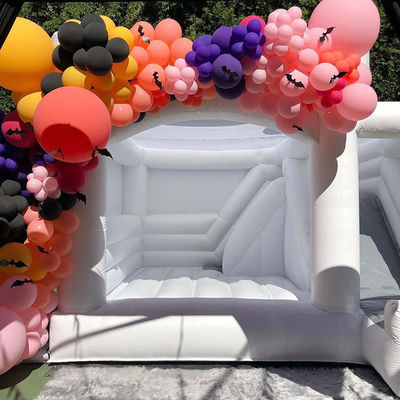 Hochzeitsfeier aufblasbare Sprungburg Combo mit Slide Vermietung Ausrüstung aus PVC
