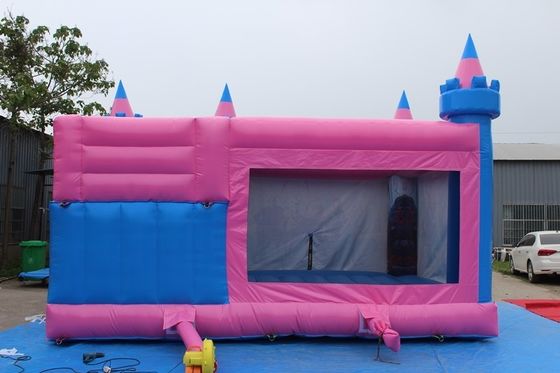 Altersspanne 14 Jahre auf Castle Bounce Pink House Jumping Bouncy Castle zum Vermieten