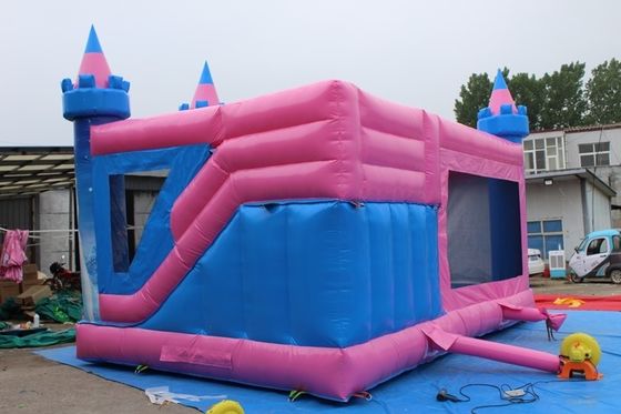 Altersspanne 14 Jahre auf Castle Bounce Pink House Jumping Bouncy Castle zum Vermieten