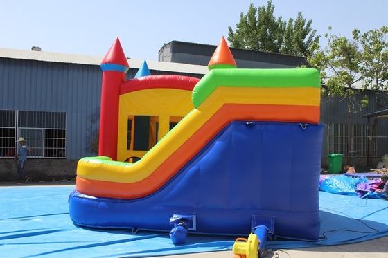 Farbenfrohe aufblasbare Aussteiger-Slide Ihre Ein-Stopp-Lösung für kommerzielle Leasing