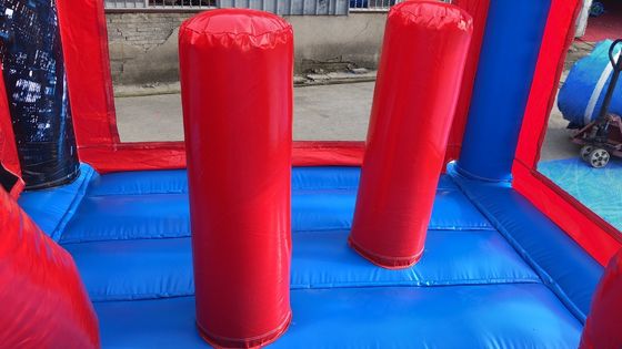 14 Years Up Superheld Spiderman Aufblasbares Sprunghaus Wasserrutschbecken mit Pooldesign