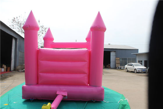 Springen und Springen auf der Hochzeitsfeier 13 * 13ft Pink Aufblasung Schloss für Vergnügungspark