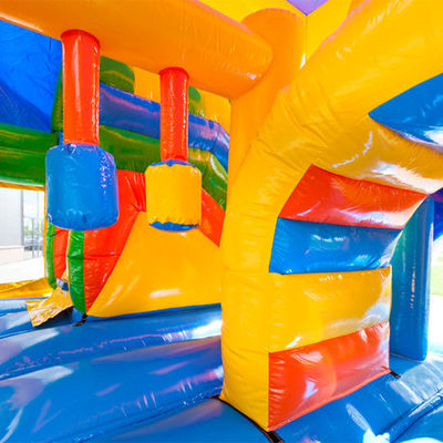 Kinder Clown aufblasbarer Türsteher Außenspielplatz mit Rutsche Versand per See/Luftverkauf
