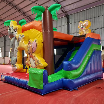 Unisex Tom und Jerry aufblasbare Sprungburg Sprunghaus für Kinder kostenlose Anpassung