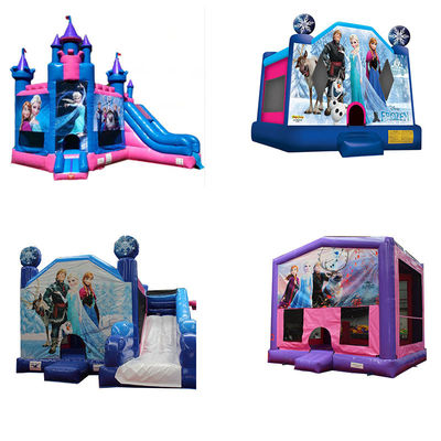 Schloss Party Time Aufblasbare Sprung-Sprung Schloss Rutsche mit CE Bläser und Reparatur-Kits