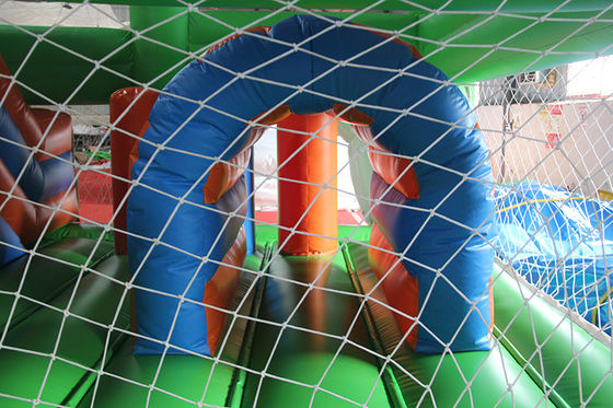14 Jahre hoch Unisex kommerzielle PVC aufblasbare Sport Jumper Bouncer Combo mit Rutsche