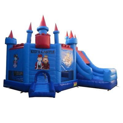 Bildschirmdruck aufblasbares Sprunghaus Rutschspringer für Geschäftspartys Combo Castle