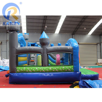 PVC-Kinder aufblasbares Einhorn-Bouncer Handels-Einhorn-Schloss mit eingeschlossenem Bläser