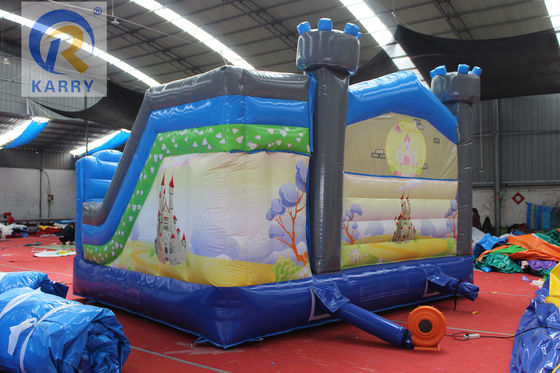 PVC-Kinder aufblasbares Einhorn-Bouncer Handels-Einhorn-Schloss mit eingeschlossenem Bläser