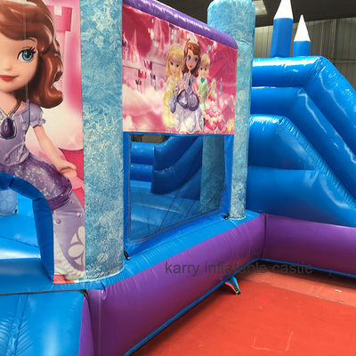 Hot Princess Party Sprungburg mit Schiebereglern PVC Spielplatz Ausrüstung