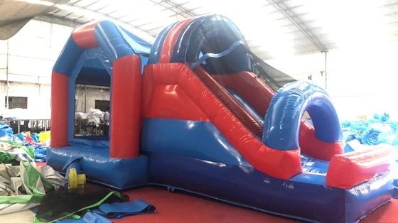 4*7*3.5m oder maßgeschneiderte Größe Spider-Man aufblasbare Springburg-Slide-Combo für die Party