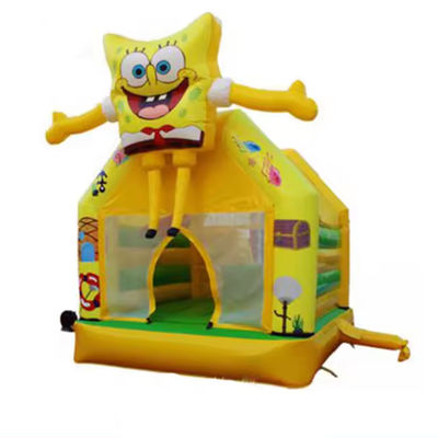 Kinderparty Miete Zeichentrickfilm Design Sprunghaus Sprungbouncer mit PVC-Material
