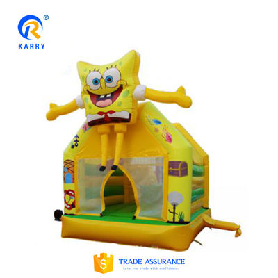 Kinderparty Miete Zeichentrickfilm Design Sprunghaus Sprungbouncer mit PVC-Material
