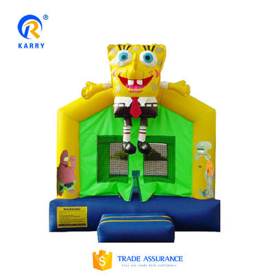 Kinderparty Miete Zeichentrickfilm Design Sprunghaus Sprungbouncer mit PVC-Material