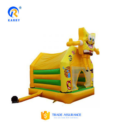 Kinderparty Miete Zeichentrickfilm Design Sprunghaus Sprungbouncer mit PVC-Material