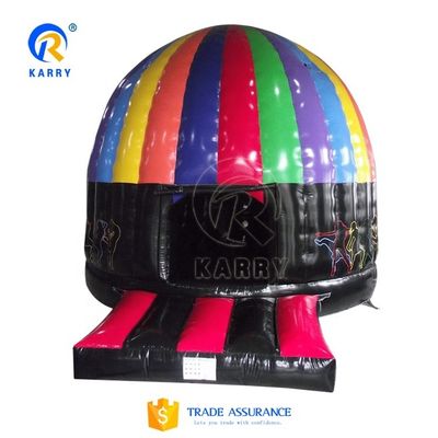 Lustige Disco-Kuppel aufblasbarer Türsteher EN14960 Zertifiziert Fun Bouncy Castle für Kinder