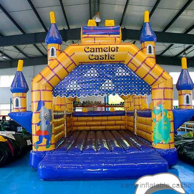 Freigabe Camelot Bouncy Castle benutzerdefinierte aufblasbare Burg Combo für Unterhaltung