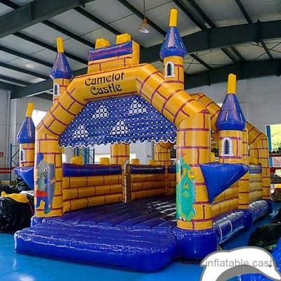 Freigabe Camelot Bouncy Castle benutzerdefinierte aufblasbare Burg Combo für Unterhaltung