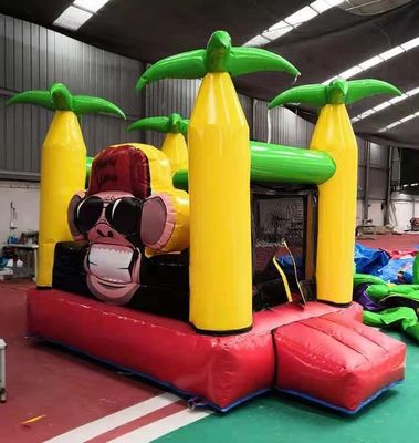 Party muss einen kommerziellen aufblasbaren Türsteher mit Zubehör und Mini-Affen Design haben