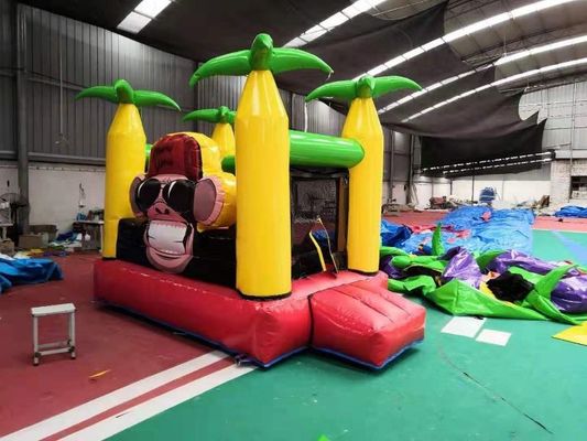Party muss einen kommerziellen aufblasbaren Türsteher mit Zubehör und Mini-Affen Design haben