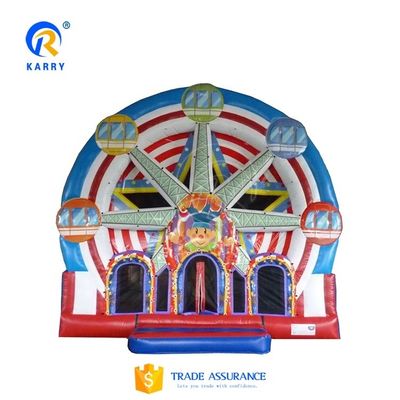 Portable Outdoor-Spielplatz Kinder Spaß Riesenrad aufblasbare Burg Sprunghaus