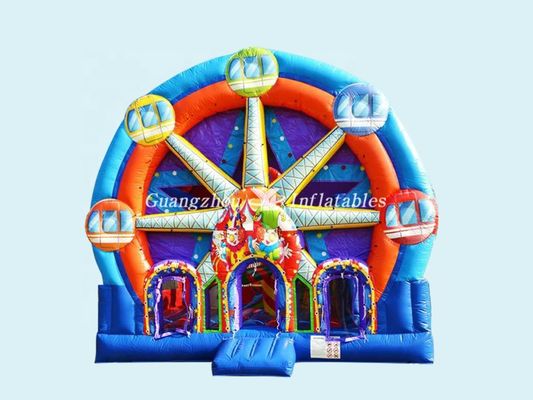 Portable Outdoor-Spielplatz Kinder Spaß Riesenrad aufblasbare Burg Sprunghaus
