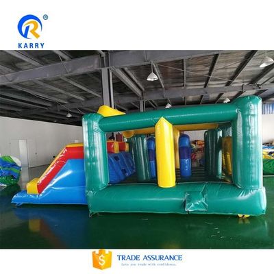 Unisex aufblasbare Fun City Ausrüstung mit Sprungburg und Rutschkombination