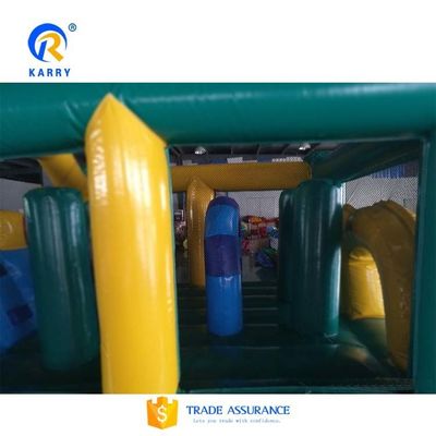Unisex aufblasbare Fun City Ausrüstung mit Sprungburg und Rutschkombination