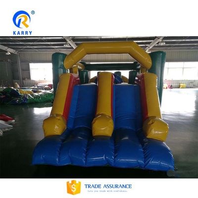 Unisex aufblasbare Fun City Ausrüstung mit Sprungburg und Rutschkombination