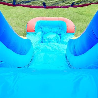 Personalisieren Sie Ihr eigenes Altersbereich 14 Jahre Up Große kommerzielle aufblasbare Bouncer-Slide Combo