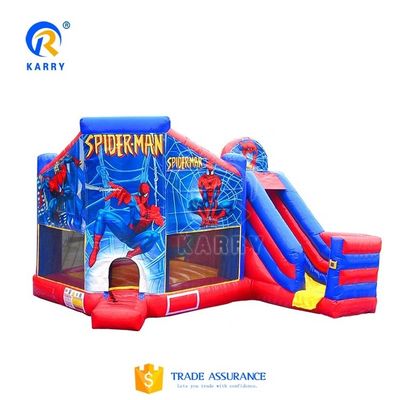 Funktionen PORTABLE Riesenkarussell Sprungburg Combo-Slide mit individueller Farbe