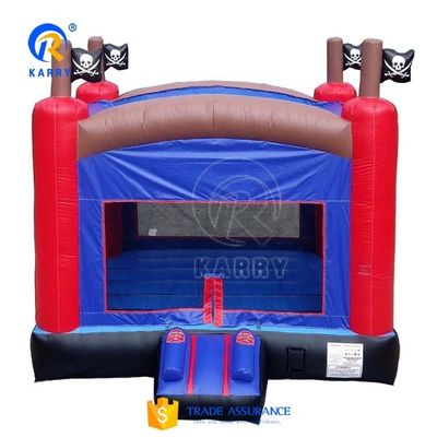 Umweltschutz Unisex Pirat Sprungburg mit aufblasbarem Trampolin und Outdoor-Spielen