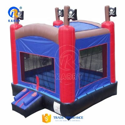 Umweltschutz Unisex Pirat Sprungburg mit aufblasbarem Trampolin und Outdoor-Spielen