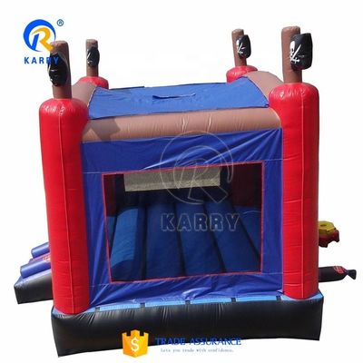 Umweltschutz Unisex Pirat Sprungburg mit aufblasbarem Trampolin und Outdoor-Spielen