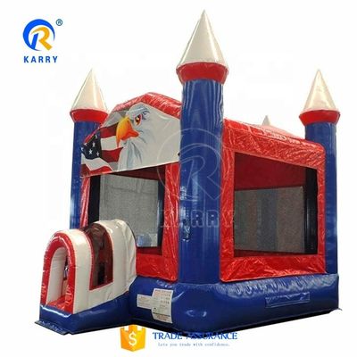 Outdoor Entertainment Professioneller OEM-Service 4x4m aufblasbares Sprunghaus für Kinder