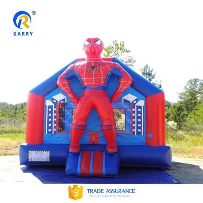 Ereignis Cartoon Spider Bouncy House Star aufblasbare Springburg für Erwachsene und Kinder