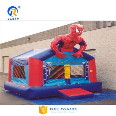 Ereignis Cartoon Spider Bouncy House Star aufblasbare Springburg für Erwachsene und Kinder
