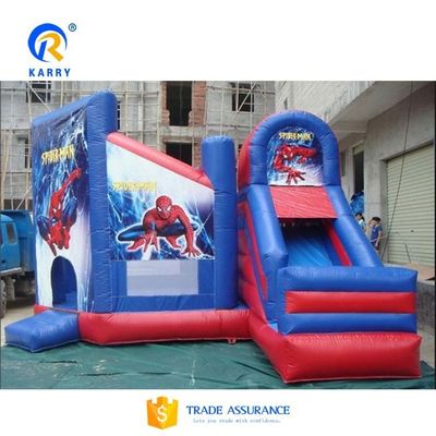 Ereignis Cartoon Spider Bouncy House Star aufblasbare Springburg für Erwachsene und Kinder