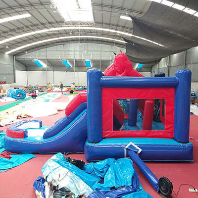 14 Jahre PORTABLE Jumping Bounce House Bouncy Castle Slide Combo aufblasbarer Türsteher