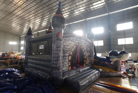 Amusement Aufblasbare Aktivitätszentrum für Kinder mit anpassbarem Schloss und Sprunghaus
