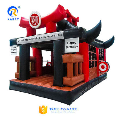 Budokan aufblasbare Trampolin Schloss PVC Material Jolly Jumper Sprungschloss 6*5*4,2m