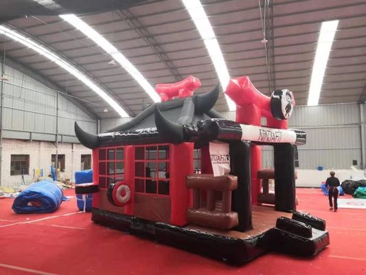 Budokan aufblasbare Trampolin Schloss PVC Material Jolly Jumper Sprungschloss 6*5*4,2m