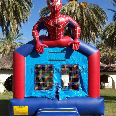 Spiderman Aufblasbares Sprunghaus Kombo Sprungburg für Kinderunterhaltung