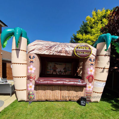 Unisex aufblasbares Bar-Spielzeug Große TIKI-Bar Hüpfburg für Kinder zum Springen und Spielen