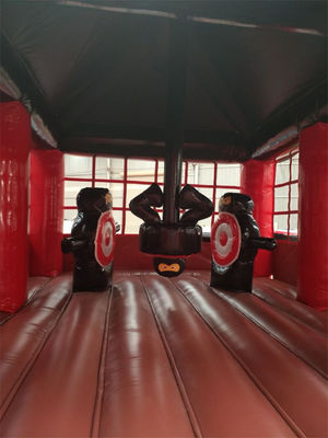 EN71/EN14960/CE Zertifizierte Aufblasung Samurai Pavilion Sprunghaus mit Blaser für die Schule