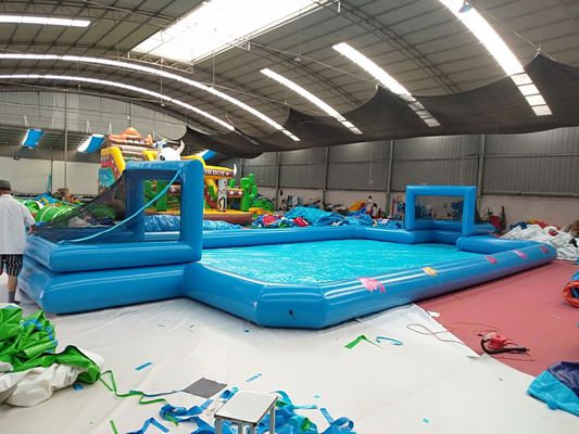 Spielplatz im Freien Arena Hof aufblasbar Fußball Bubble Bumper Ballfeld für Schloss